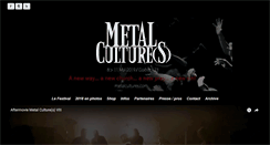 Desktop Screenshot of metalcultures.com